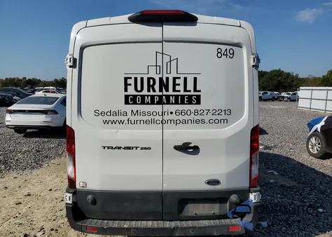 2019 Ford Transit T-250 из США, поврежденный, VIN 1FTYR2CM0KKA04849